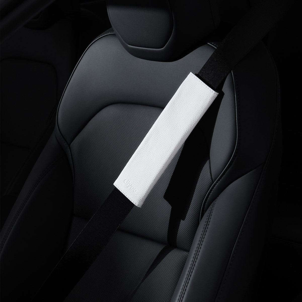 Fourreaux de ceinture cuir grainé pour Tesla