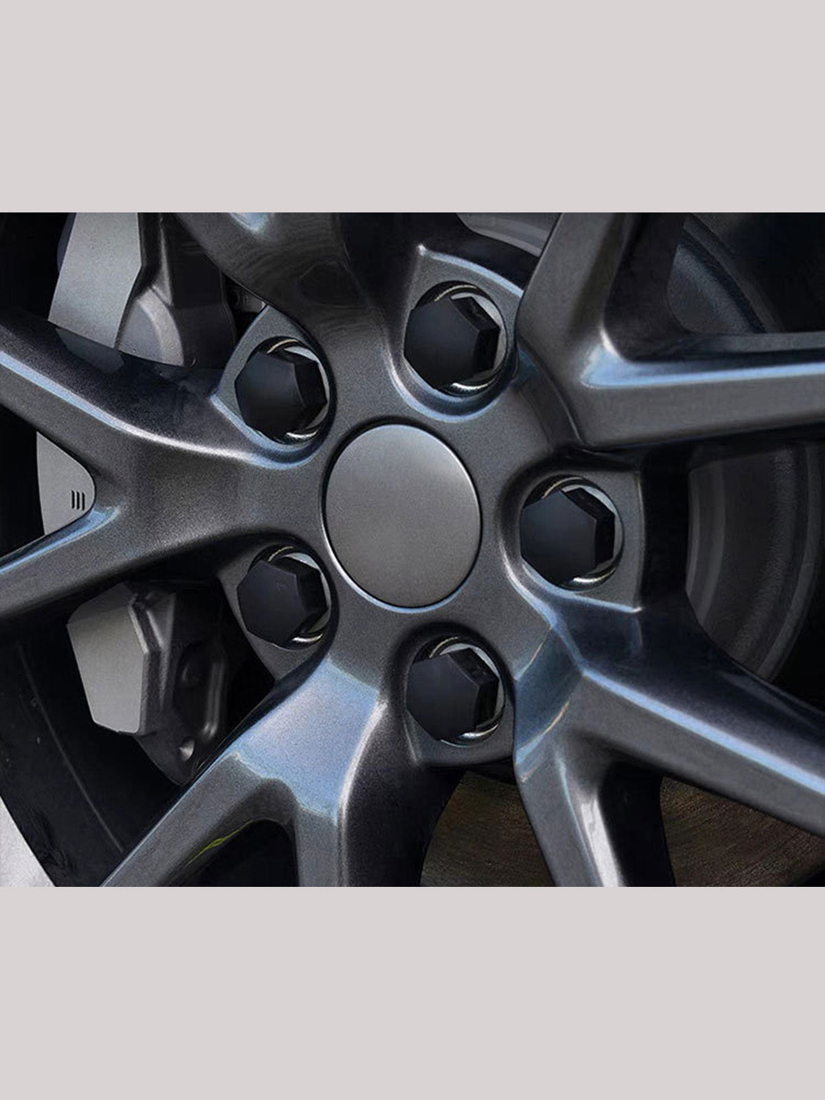 Caches moyeu et écrous de roue pour Tesla Model 3 · Y · S · X