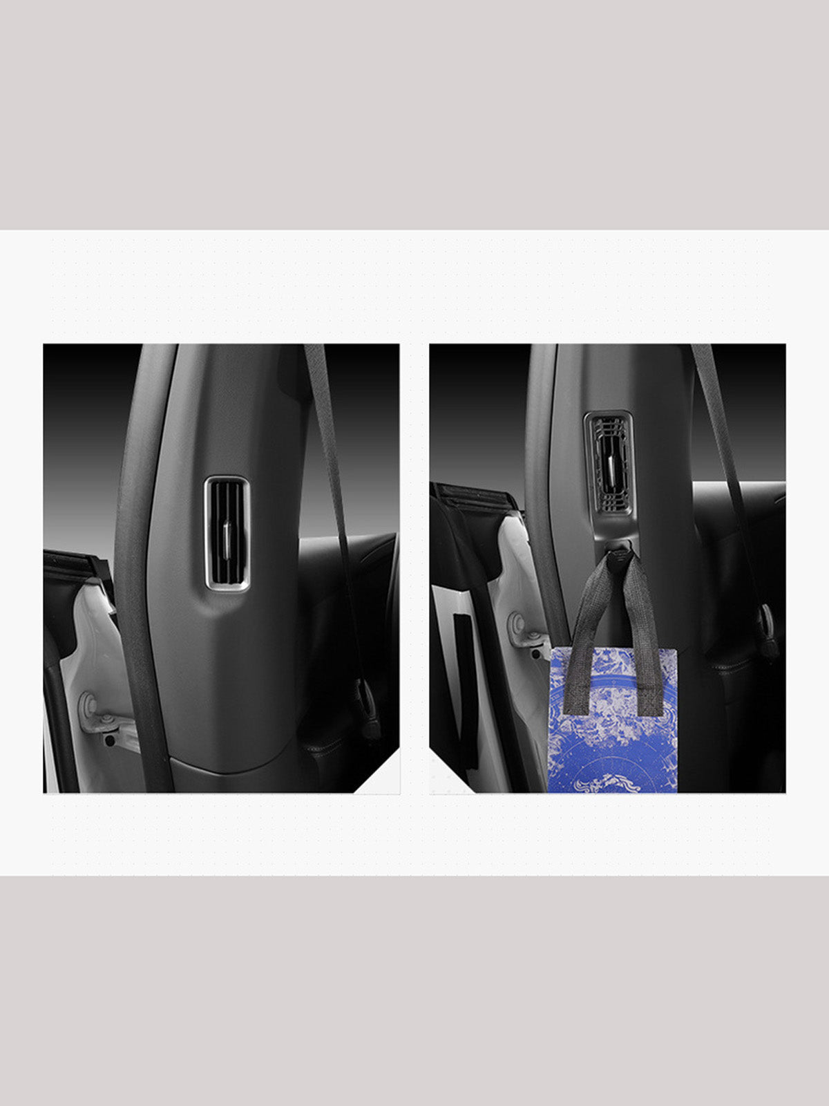 Crochets d'aérateurs deuxième rangée pour Tesla Model Y L (2025-2026) — photo 2