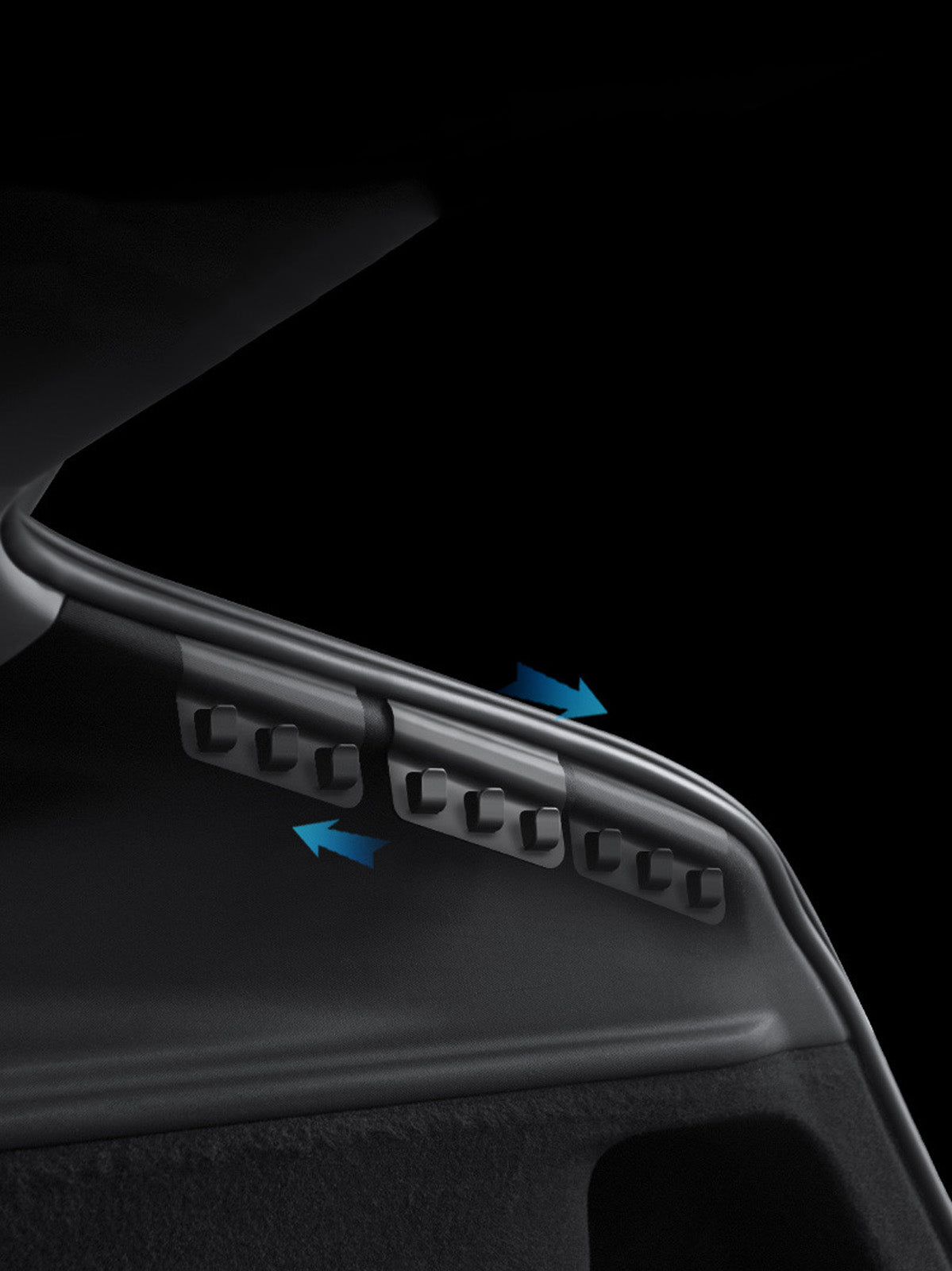 Crochet de coffre pour Tesla Model Y (2025-2026) — photo 3