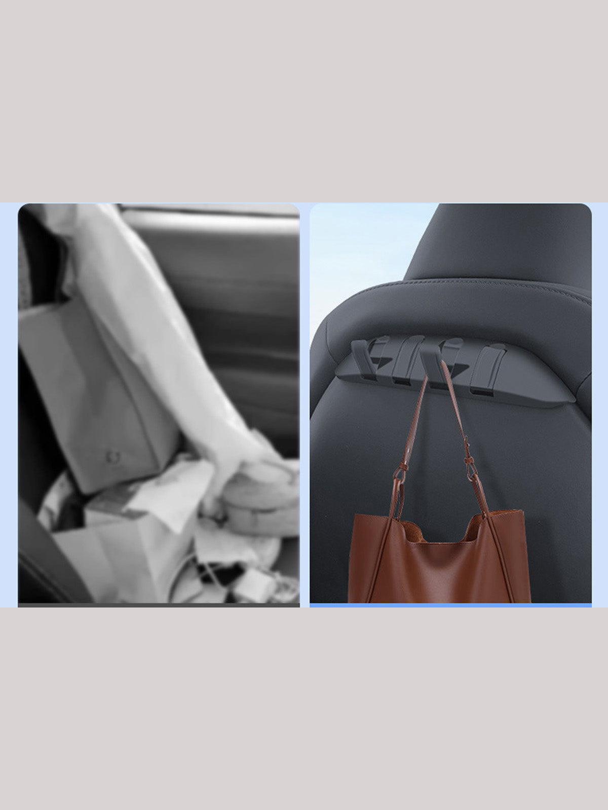 Crochets de dossier arrière pour Tesla Model 3 et Model Y — photo 3