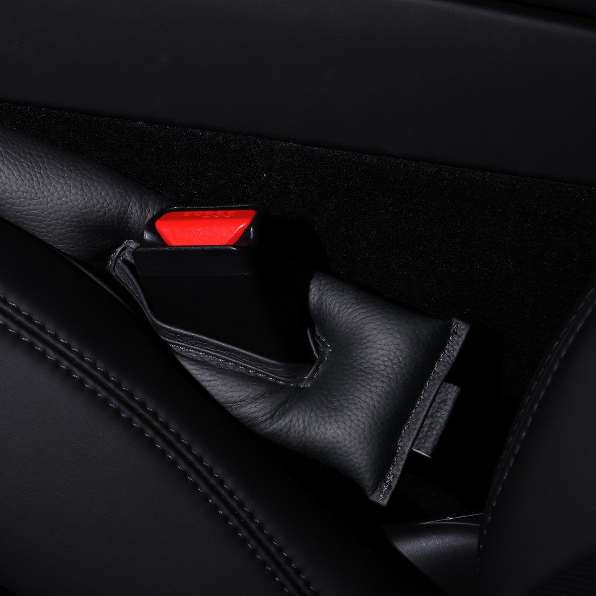 Comble-espace de siège cuir grainé pour Tesla — photo 5