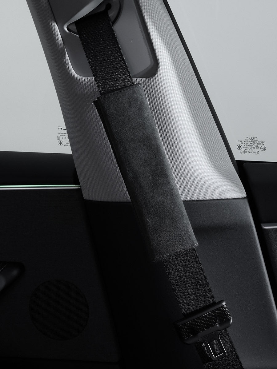 Fourreaux de ceinture alcantara pour Tesla — photo 6