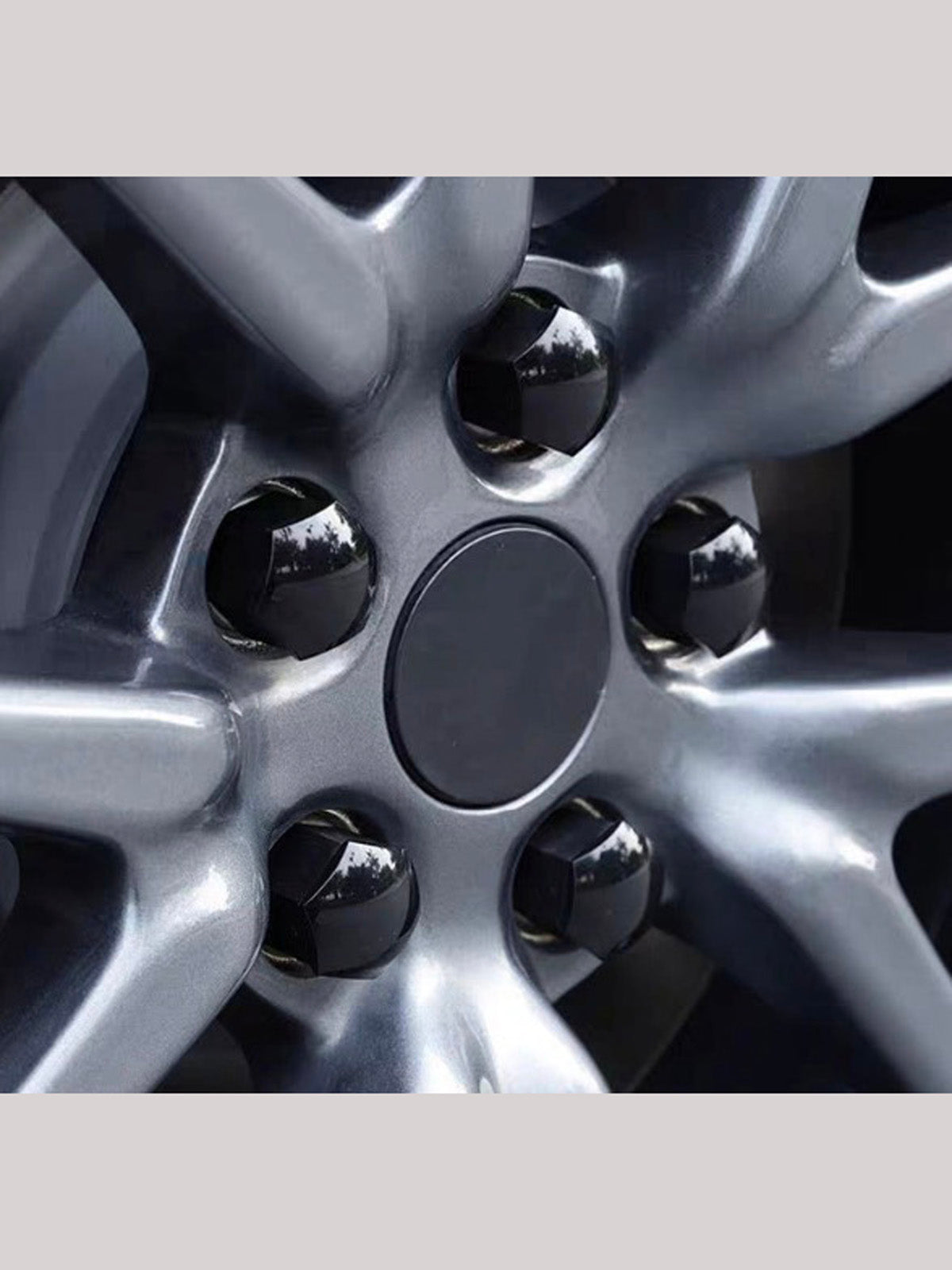 Caches moyeu et écrous de roue pour Tesla Model 3 · Y · S · X — photo 6