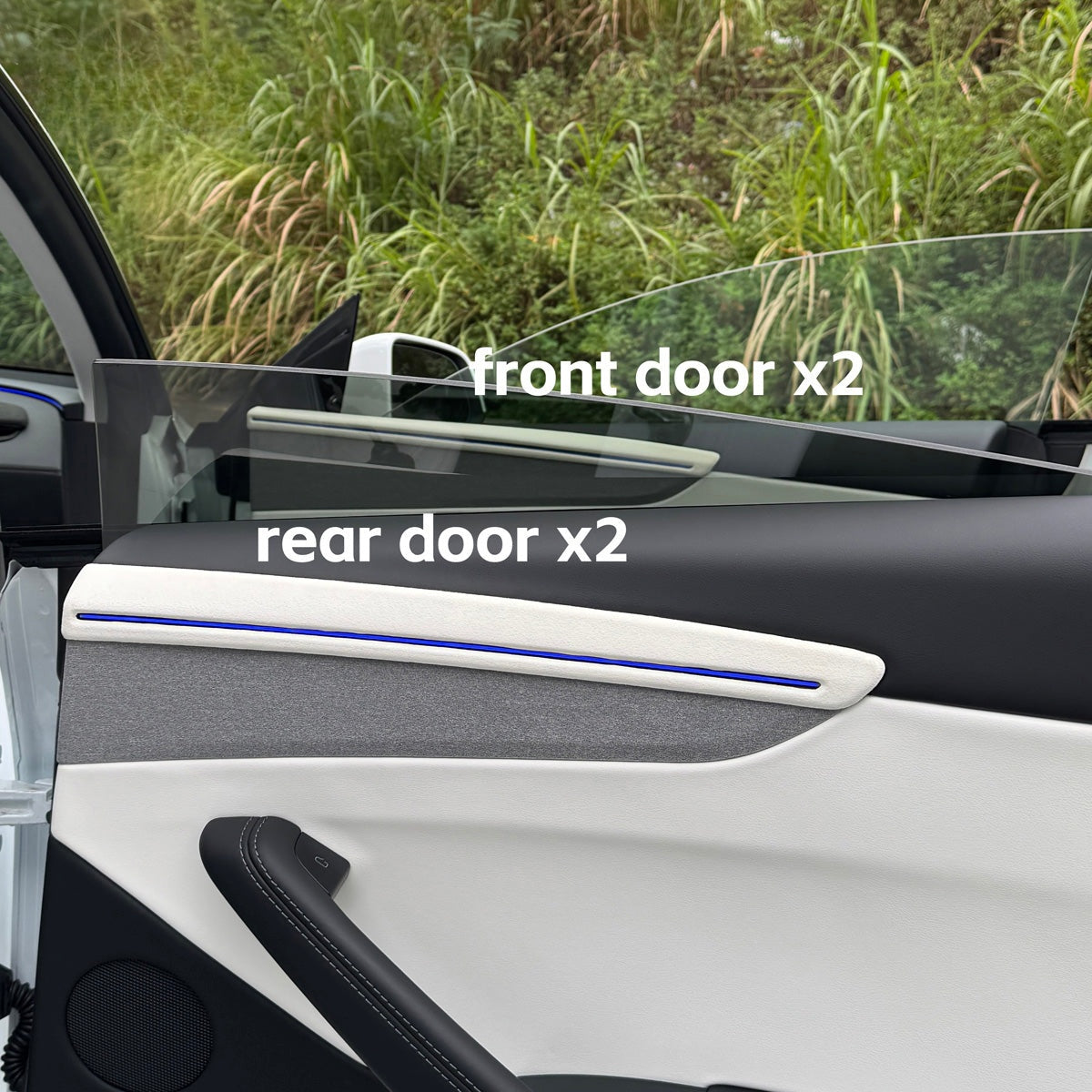 Habillage de contre-portes suède pour Tesla Model Y (2025-2026) — photo 8