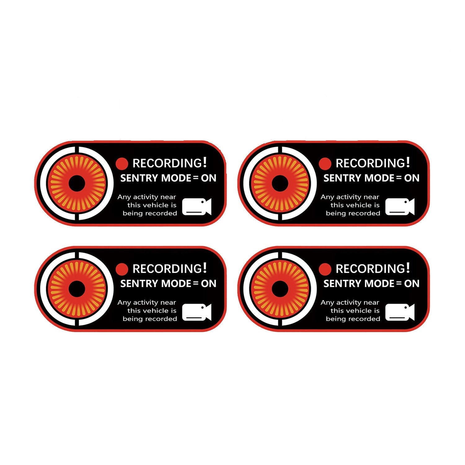 Stickers mode Sentinelle pour Tesla — photo 2