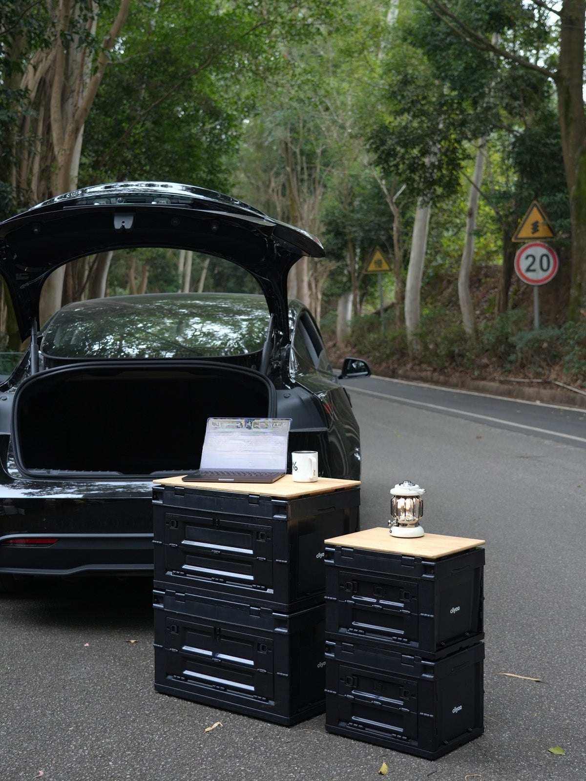 Caisse de rangement pliable pour Tesla — photo 7