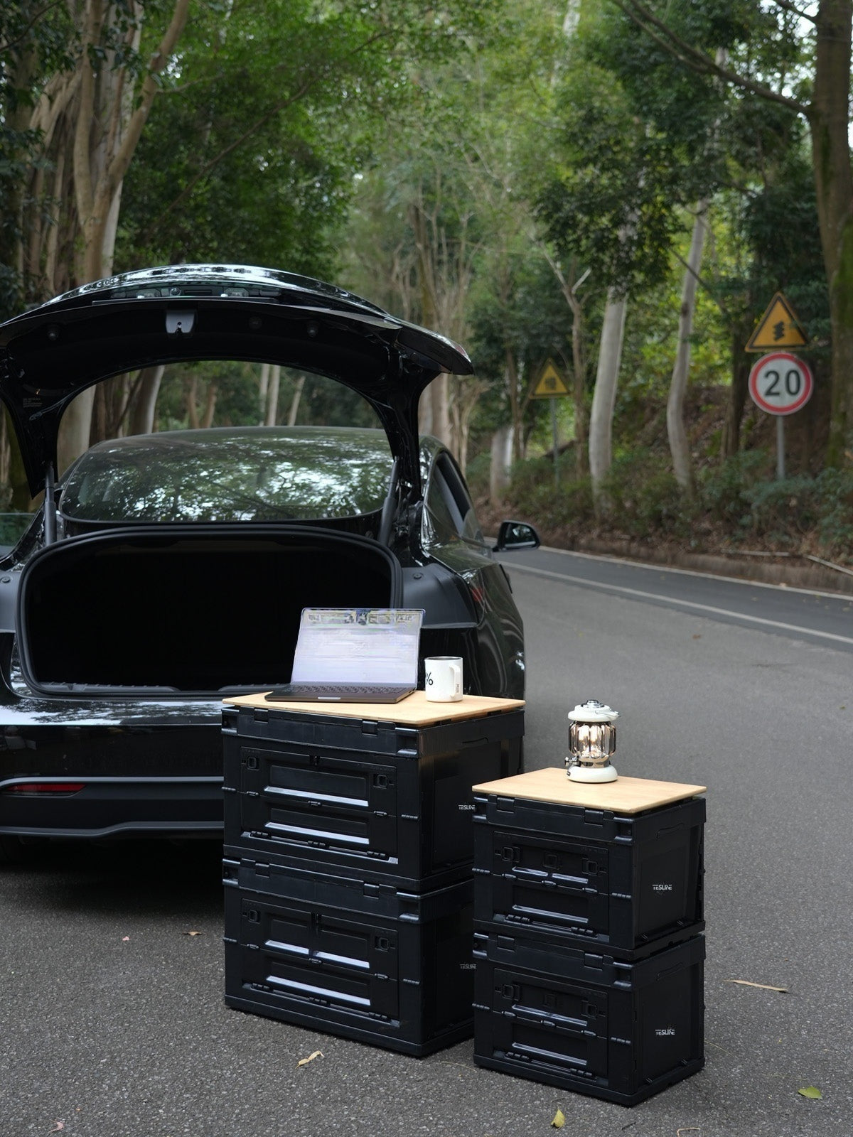 Caisse de rangement pliable pour Tesla — photo 7