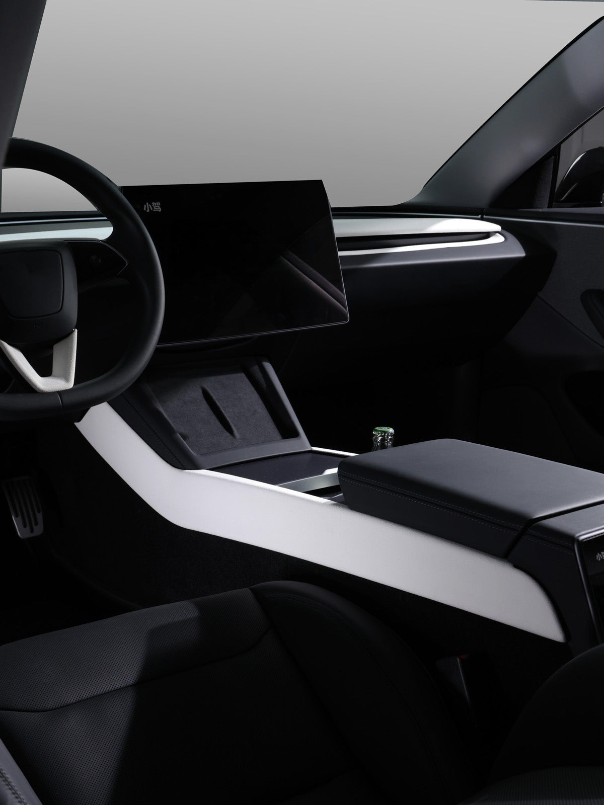 Flancs de console suède pour Tesla Model 3 et Y (2024+) — photo 2