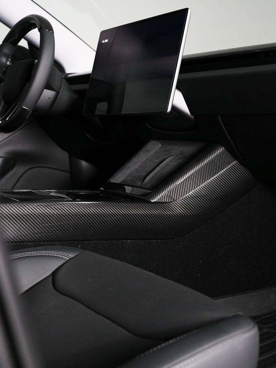 Flancs de console carbone pour Tesla Model 3 et Y (2024+) — photo 5