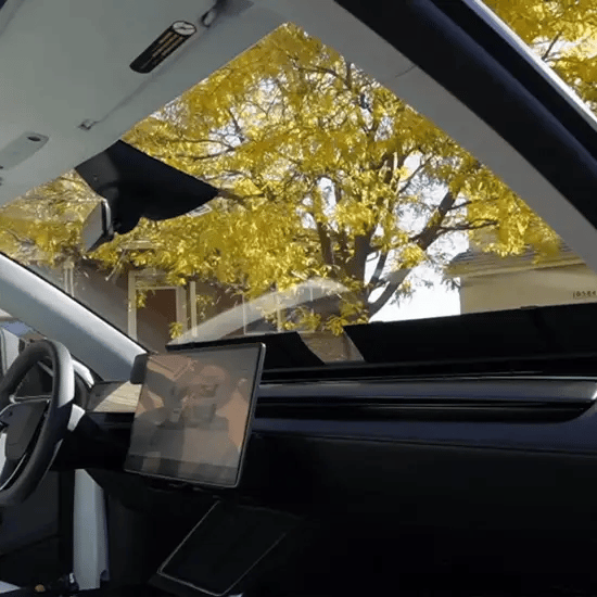 Pare-soleil électrique de pare-brise pour Tesla Model 3 et Model Y
