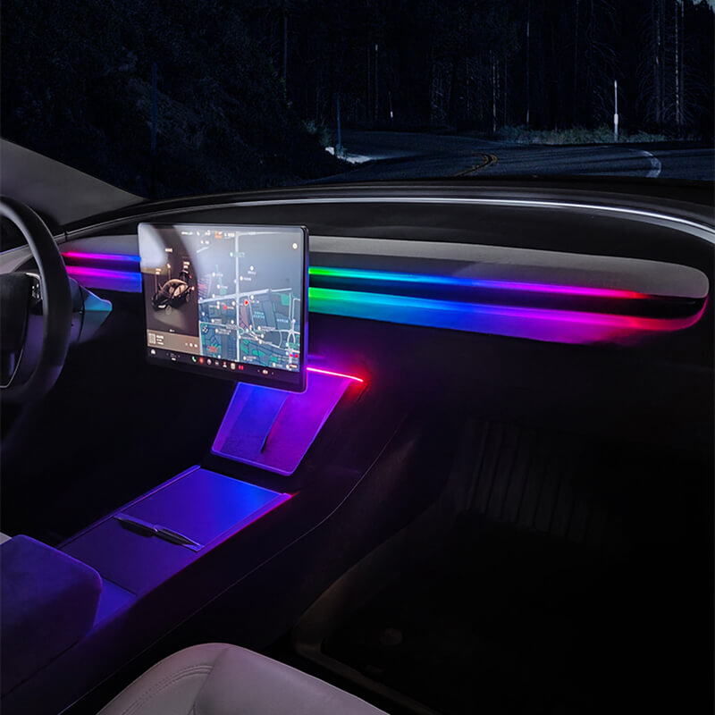 Éclairage d'ambiance Tesla — visuel 20