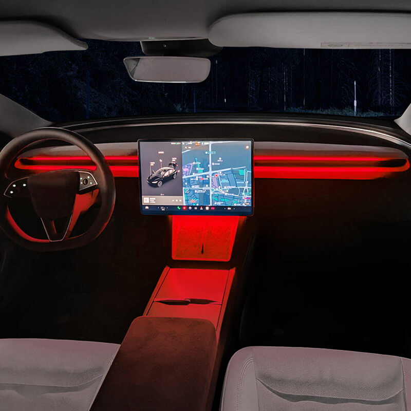 Éclairage d'ambiance Tesla — visuel 21