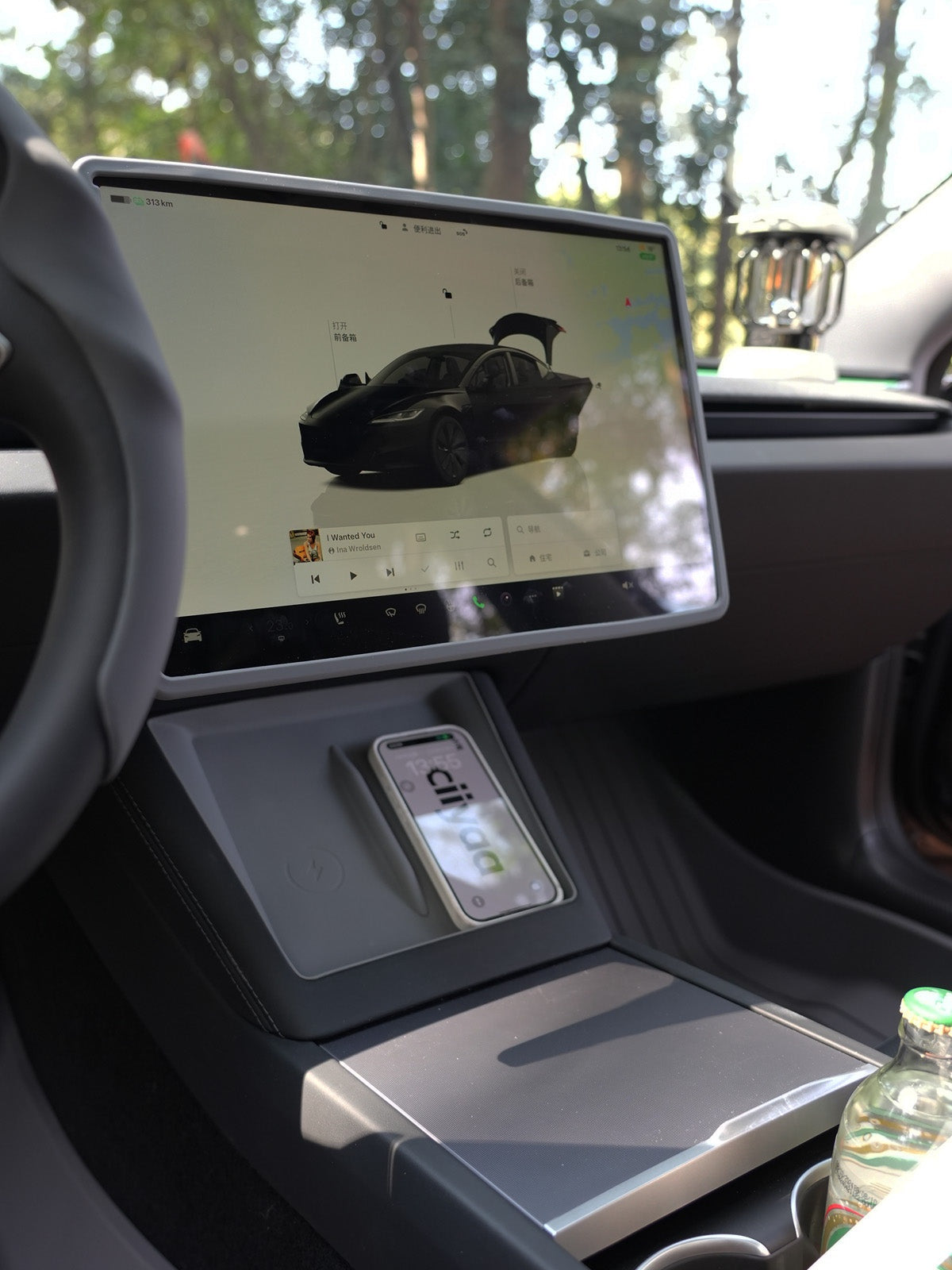 Tapis de charge à induction souple pour Tesla Model 3 et Model Y — photo 16