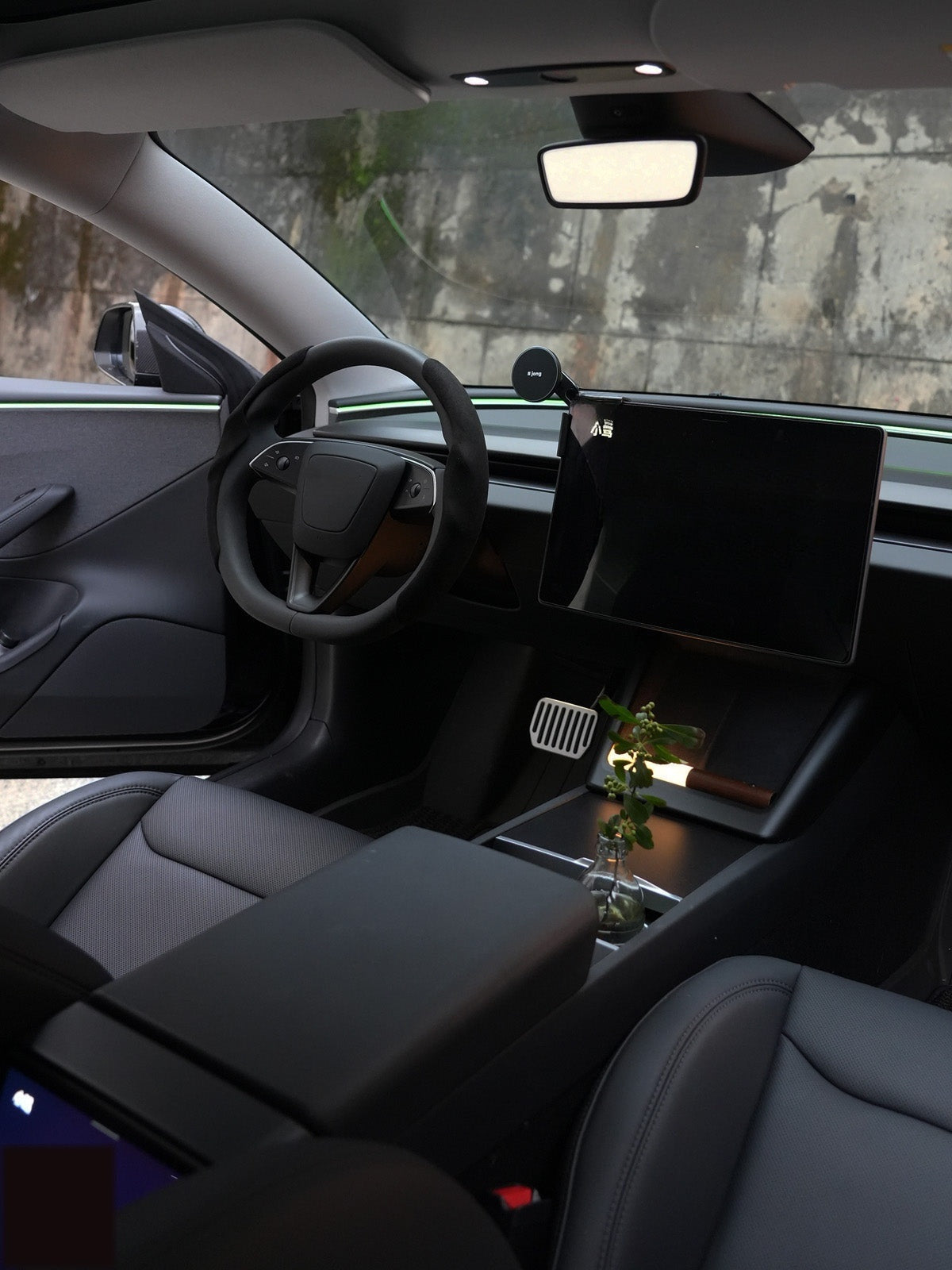 Film console centrale mat pour Tesla Model 3 et Y (2024+) — photo 9