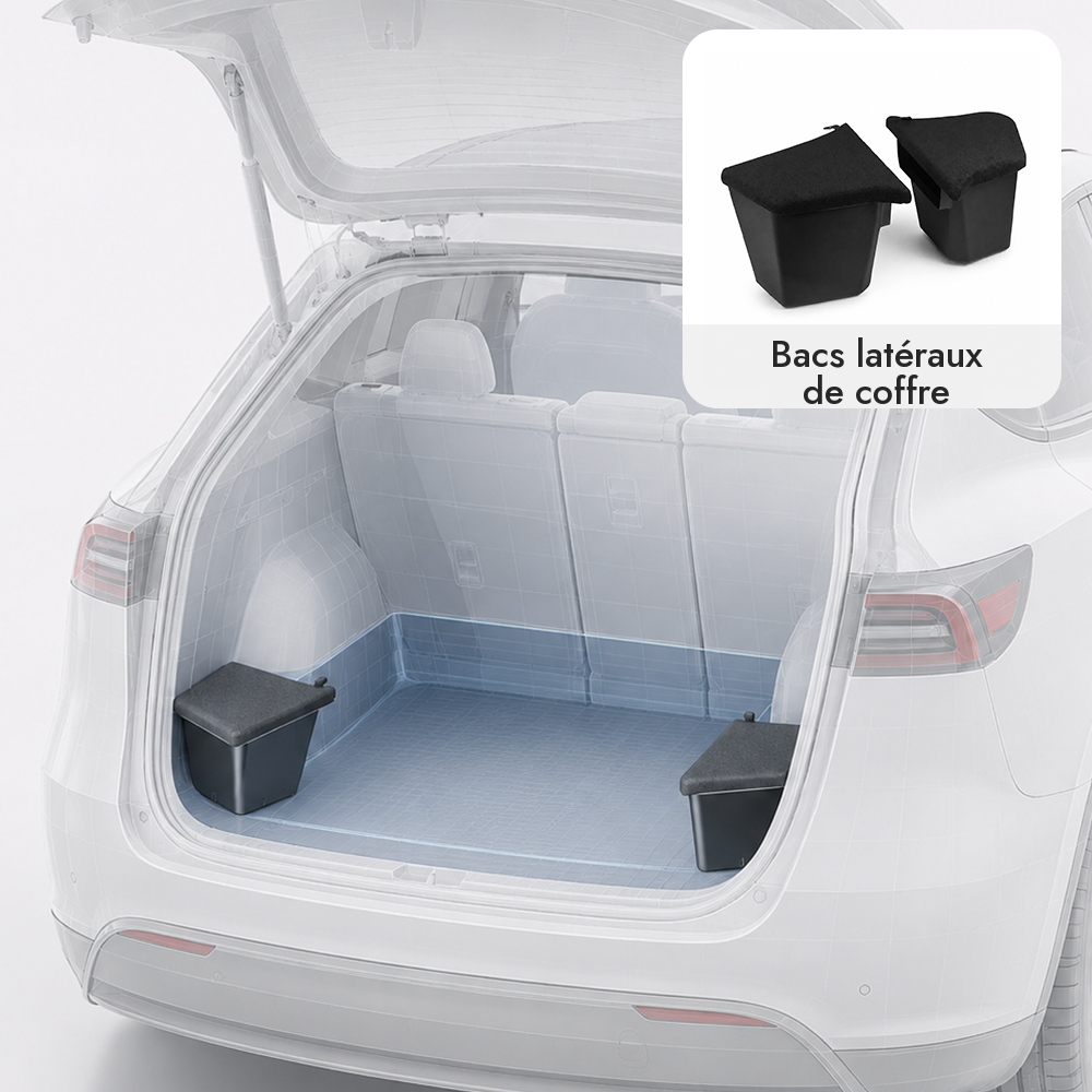 Tesline Bacs de rangement de coffre — visuel 1