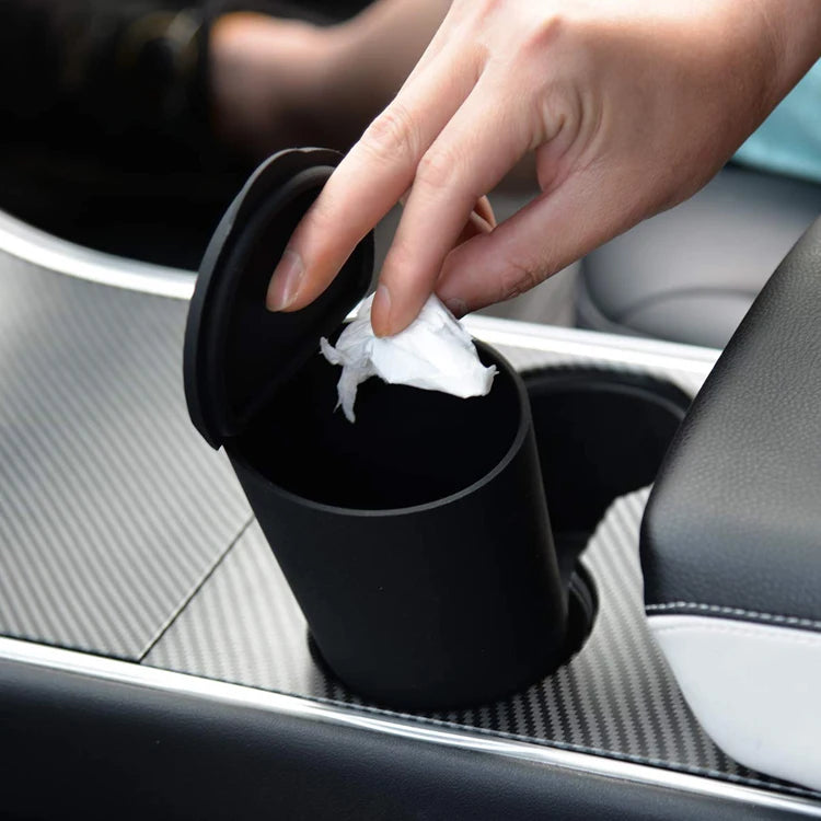 Poubelle de voiture en Silicone pour Tesla Model 3/Y/S/X