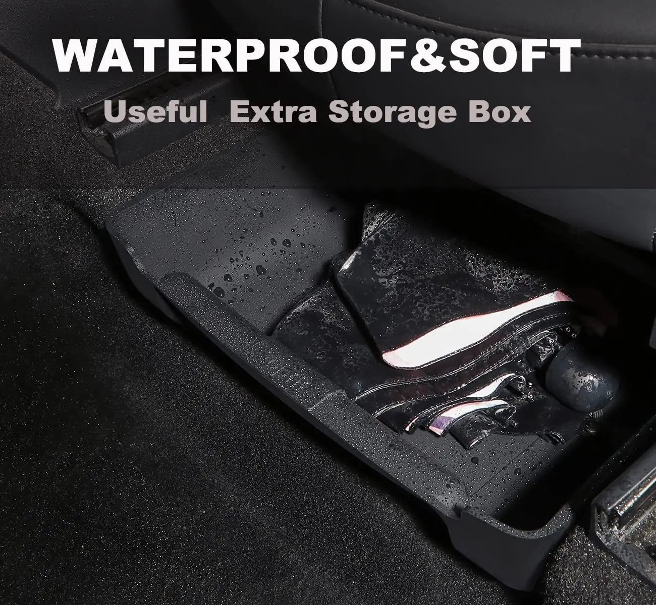 Boîte de rangement sous siege pour Tesla Model Y