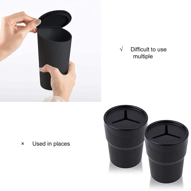 Poubelle de voiture en Silicone pour Tesla Model 3/Y/S/X