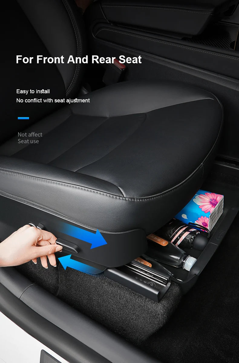 Boîte de rangement sous siege pour Tesla Model Y