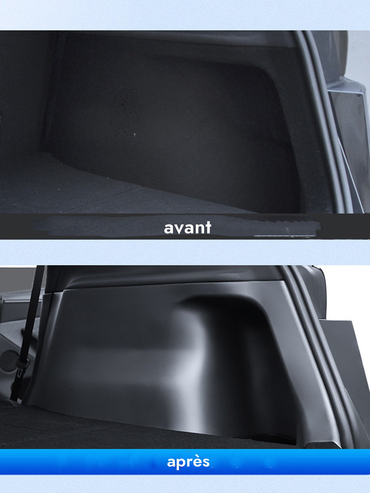 Protections latérales de coffre pour Tesla Model Y (2020-2026) — photo 2