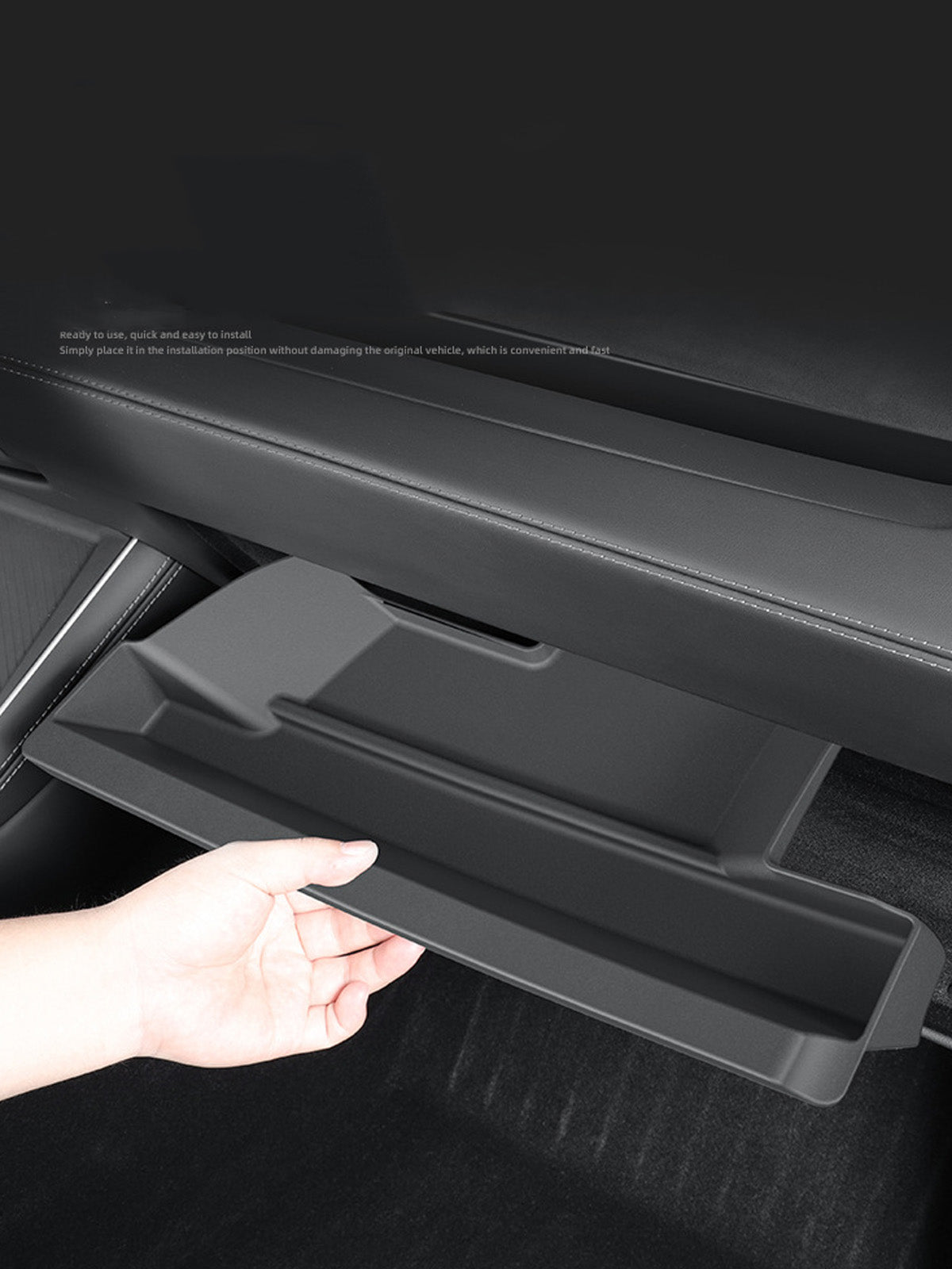Organiseur de boîte à gants pour Tesla Model 3 et Y (2024+) — photo 2