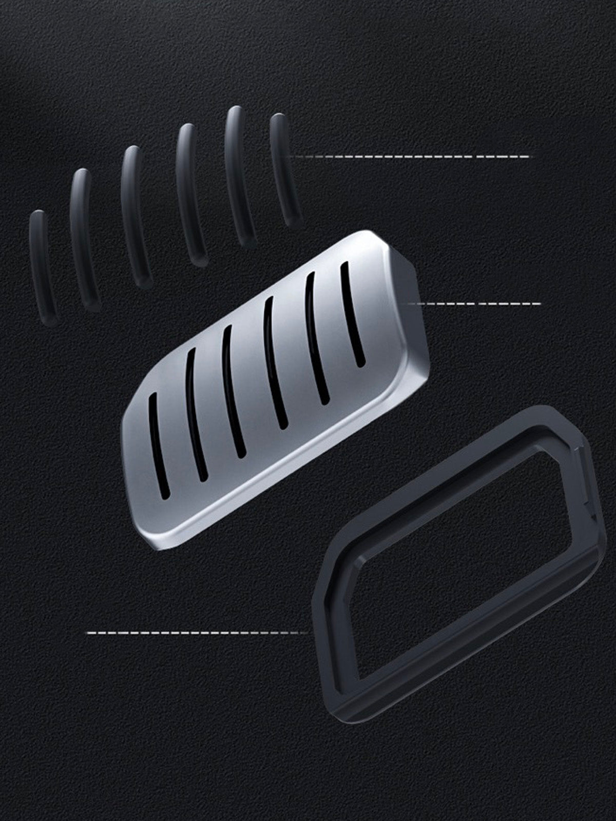 Pédalier aluminium pour Tesla Model 3 et Model Y — photo 5
