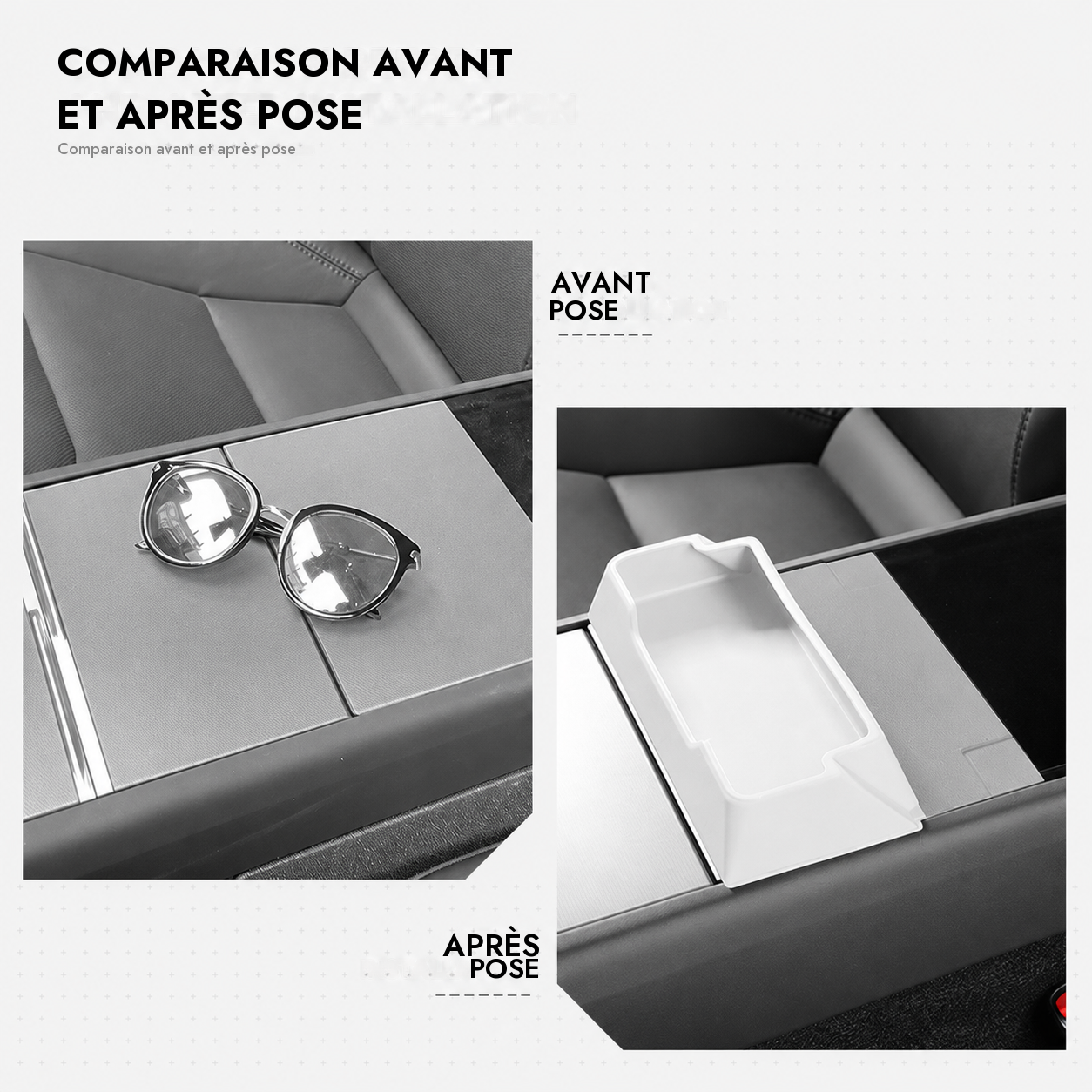 Tesline Porte-lunettes de console — visuel 6