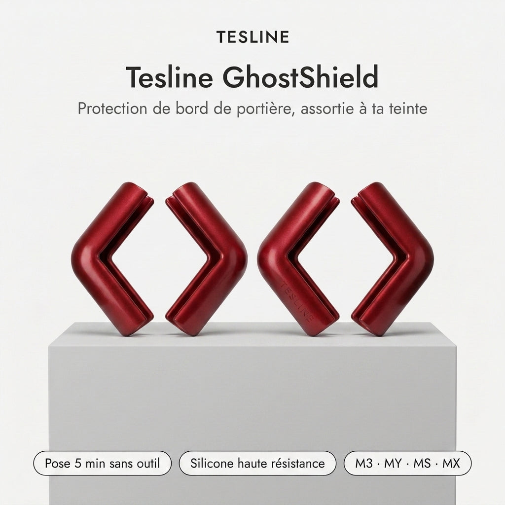 TESLINE GhostShield - Protections de bord de portière