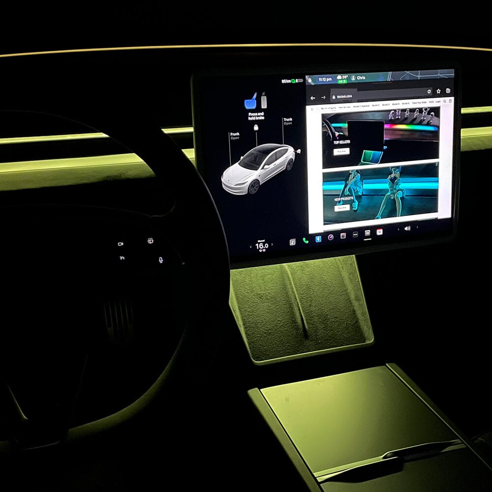 Éclairage d'ambiance Tesla — visuel 10