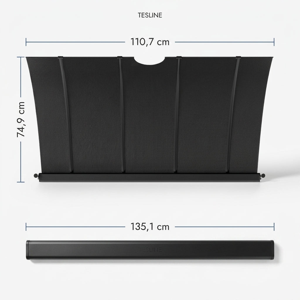 Pare-soleil électrique de pare-brise pour Tesla Model 3 et Model Y