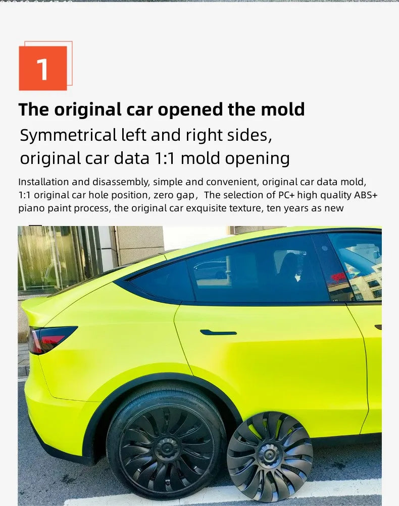 Enjoliveurs Performance 19" pour Tesla Model Y