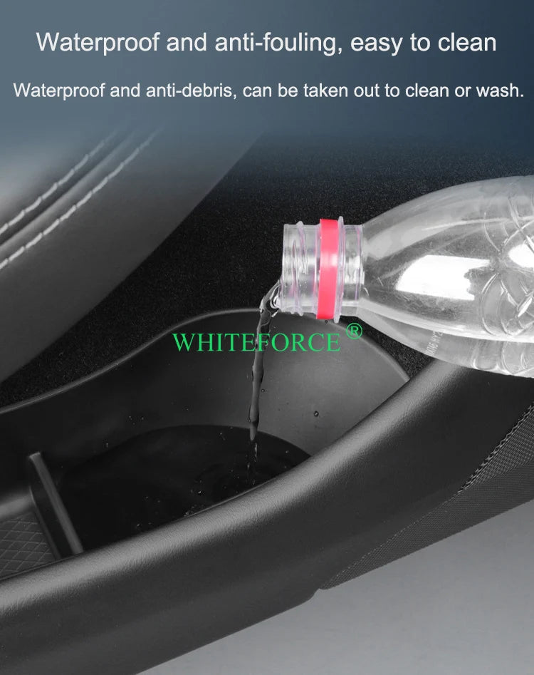 Boîte de rangement pour fentes de porte pour Tesla model 3 Highland