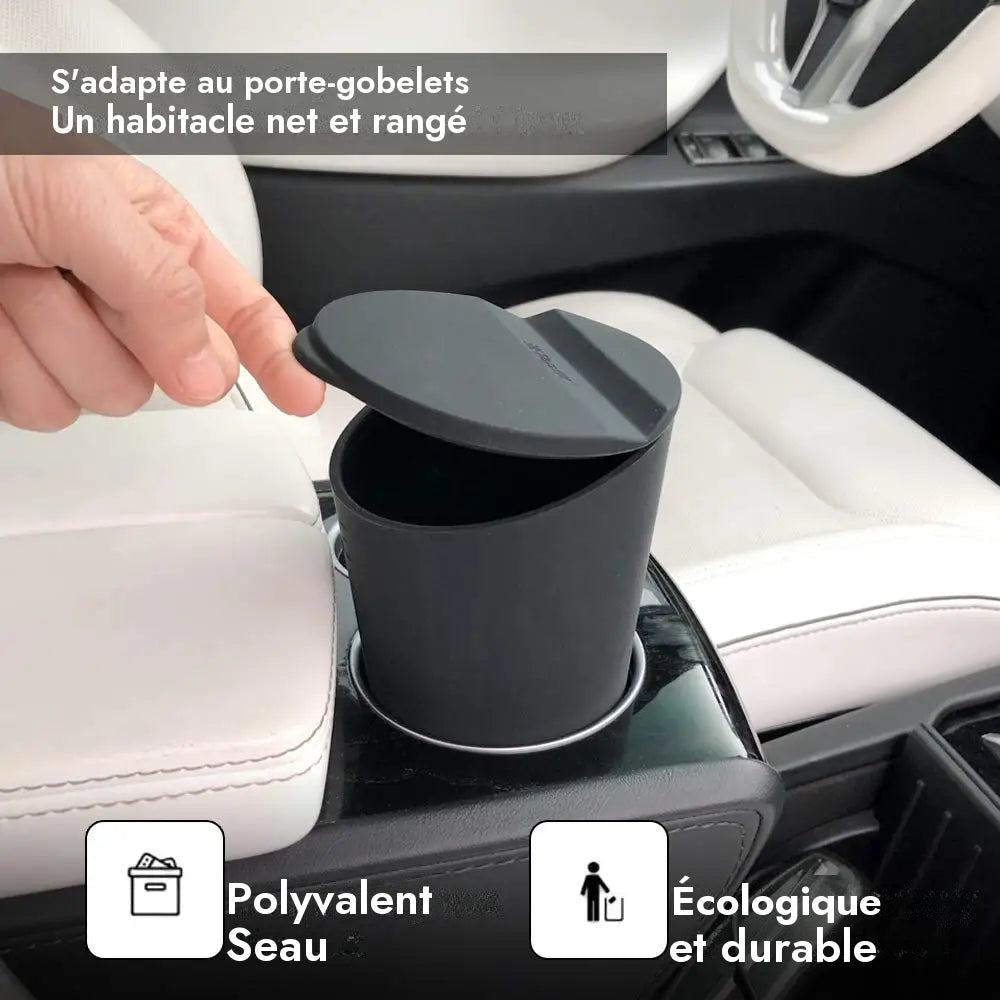 Poubelle de voiture en Silicone pour Tesla Model 3/Y/S/X — photo 5