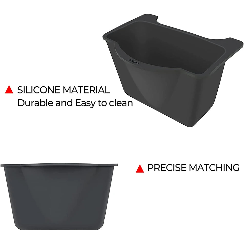 Boîte de rangement de console centrale arrière pour Tesla Model 3