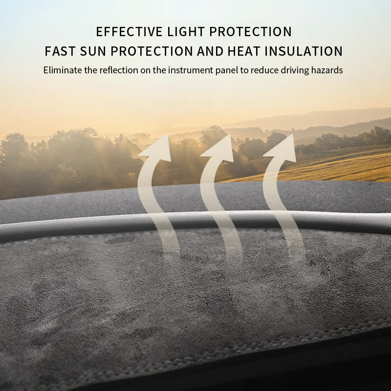 Protection solaire, isolation du tableau de bord pour Tesla Model 3 Y 2017 – 2023