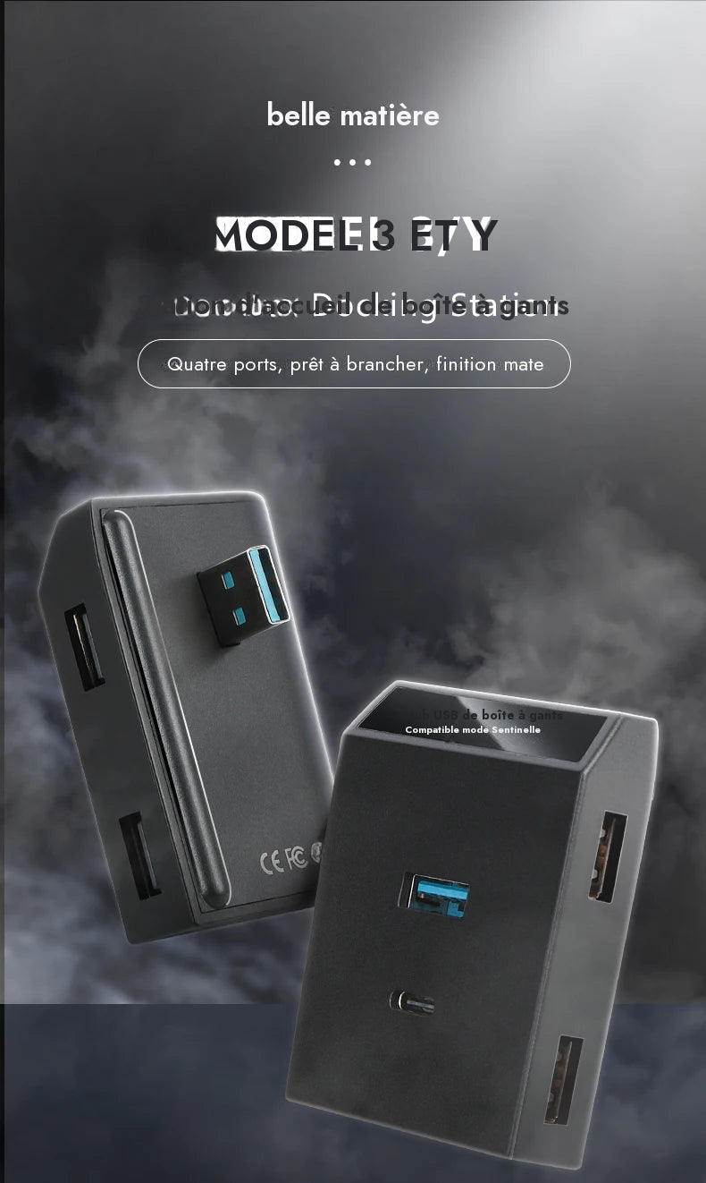 Boitier transfert de data USB pour boite a gant pour Tesla Model 3/Y — photo 6