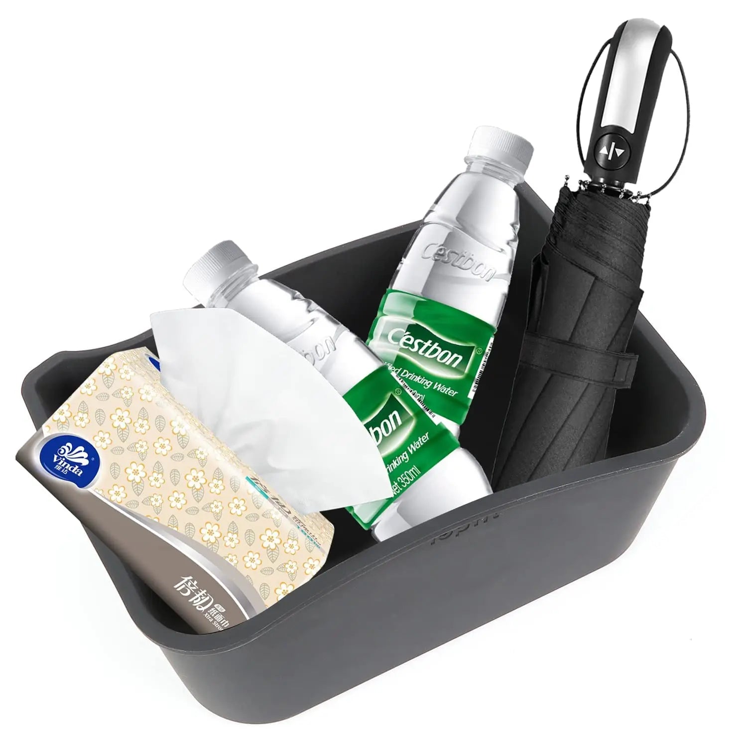 Boîte de rangement de console centrale arrière pour Tesla Model 3