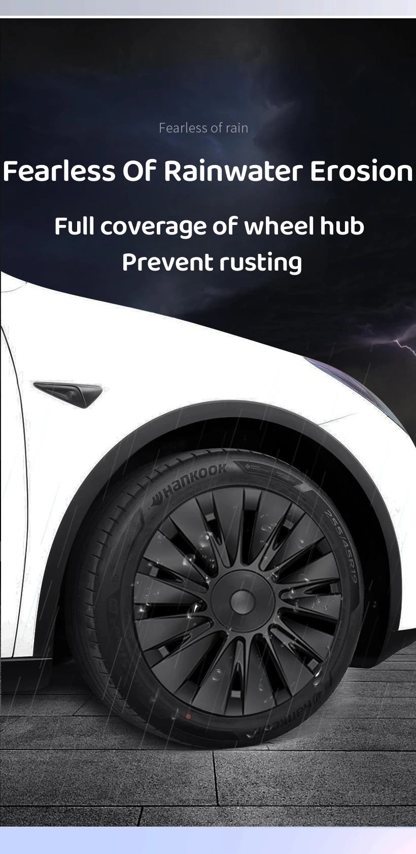 Enjoliveurs Performance 19" pour Tesla Model Y