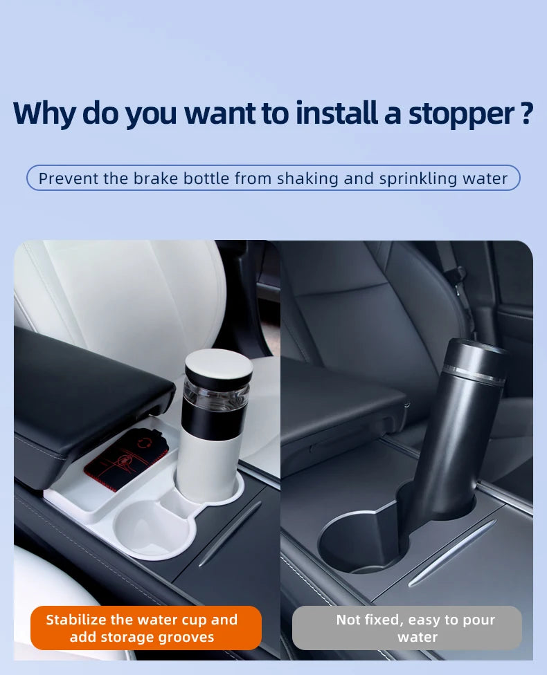 Porte-gobelet pour Tesla Model Y/3