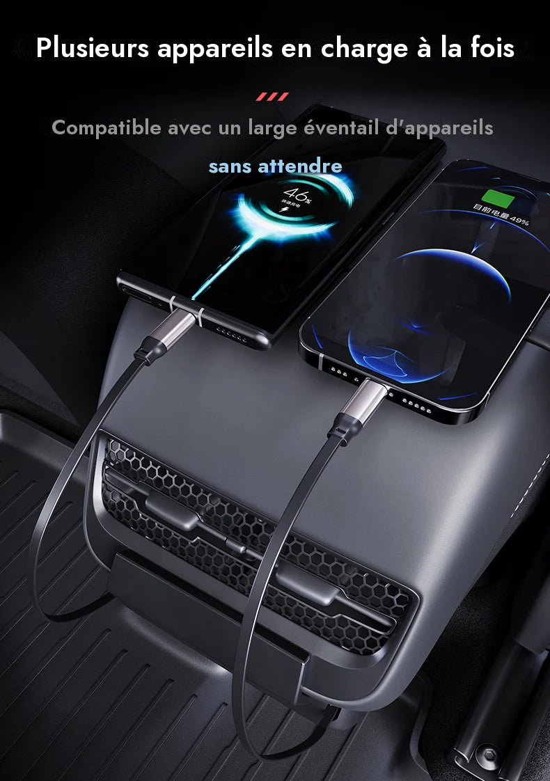 Station d'accueil intelligente pour ventilation arrière Tesla Model 3 et Model Y — photo 4