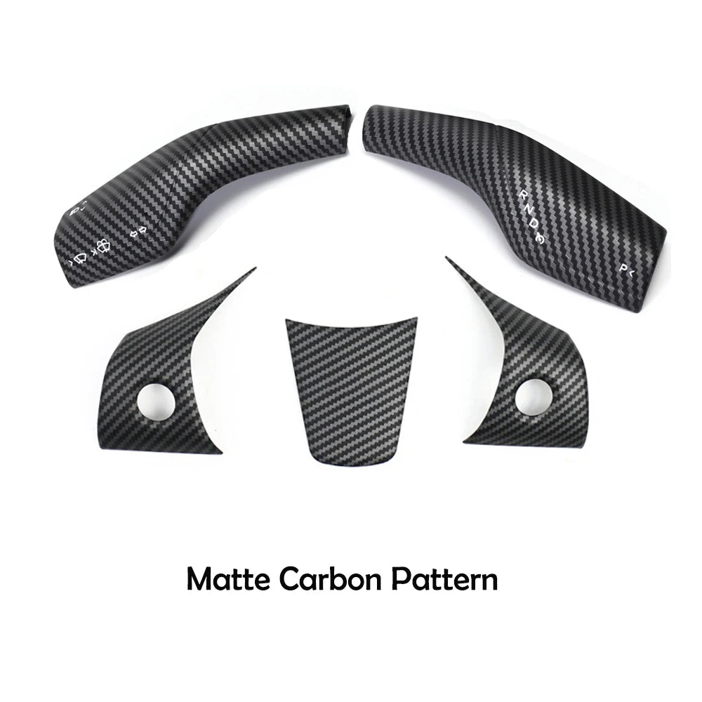 Cadre de volant Noir brillant pour Tesla model 3/Y