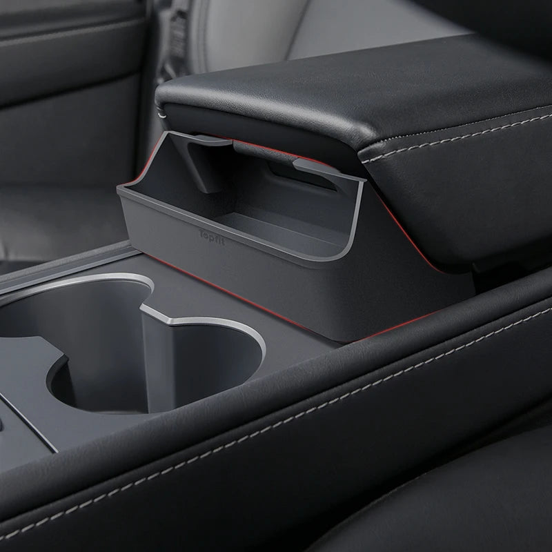 Tesline® Boîte cachée sous accoudoir central pour Tesla Model 3/Y