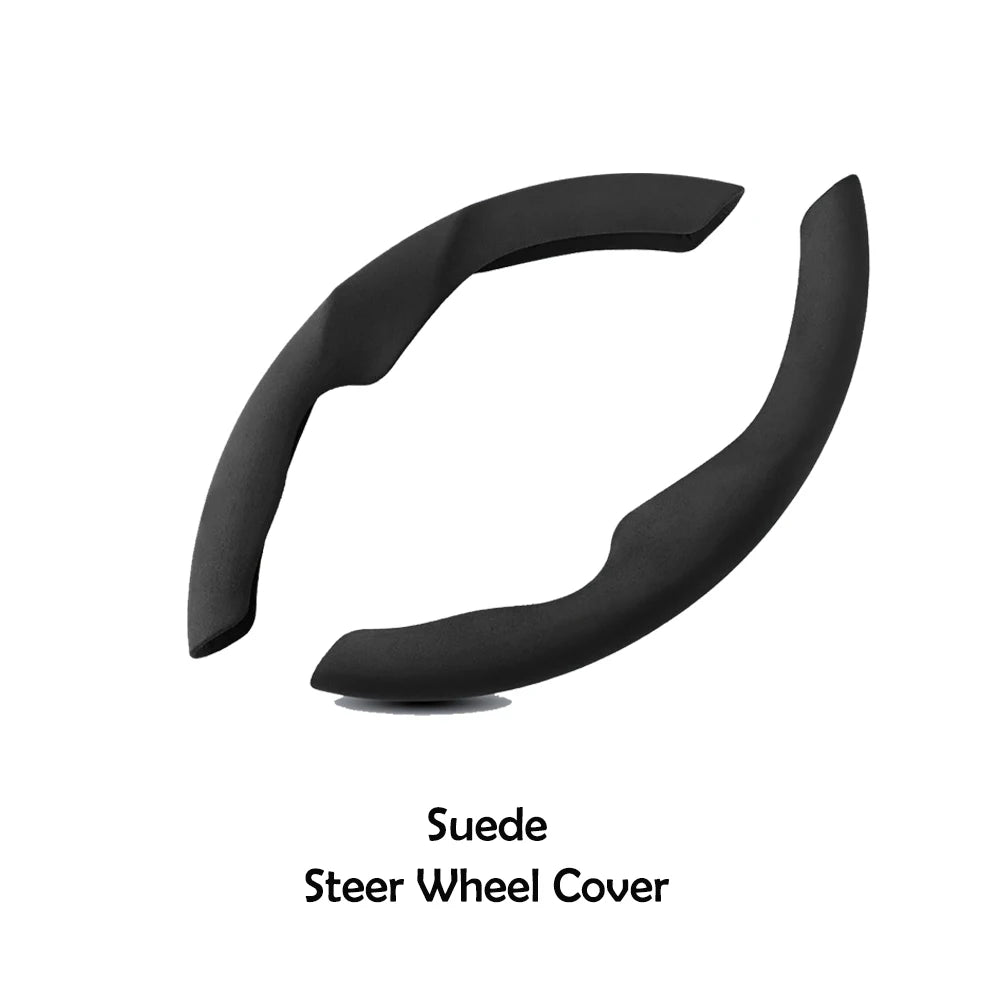 Cadre de volant fibre de carbone mat pour Tesla model 3/Y