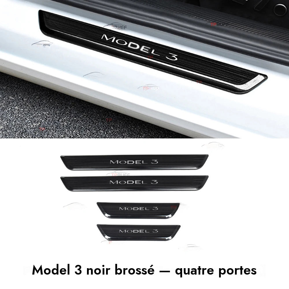 Seuil de porte rétro-éclairé Tesla Model 3 — photo 10