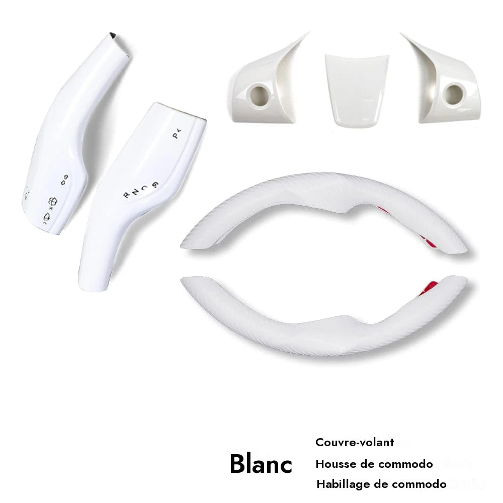Cadre de volant fibre de carbone mat pour Tesla model 3/Y — photo 16
