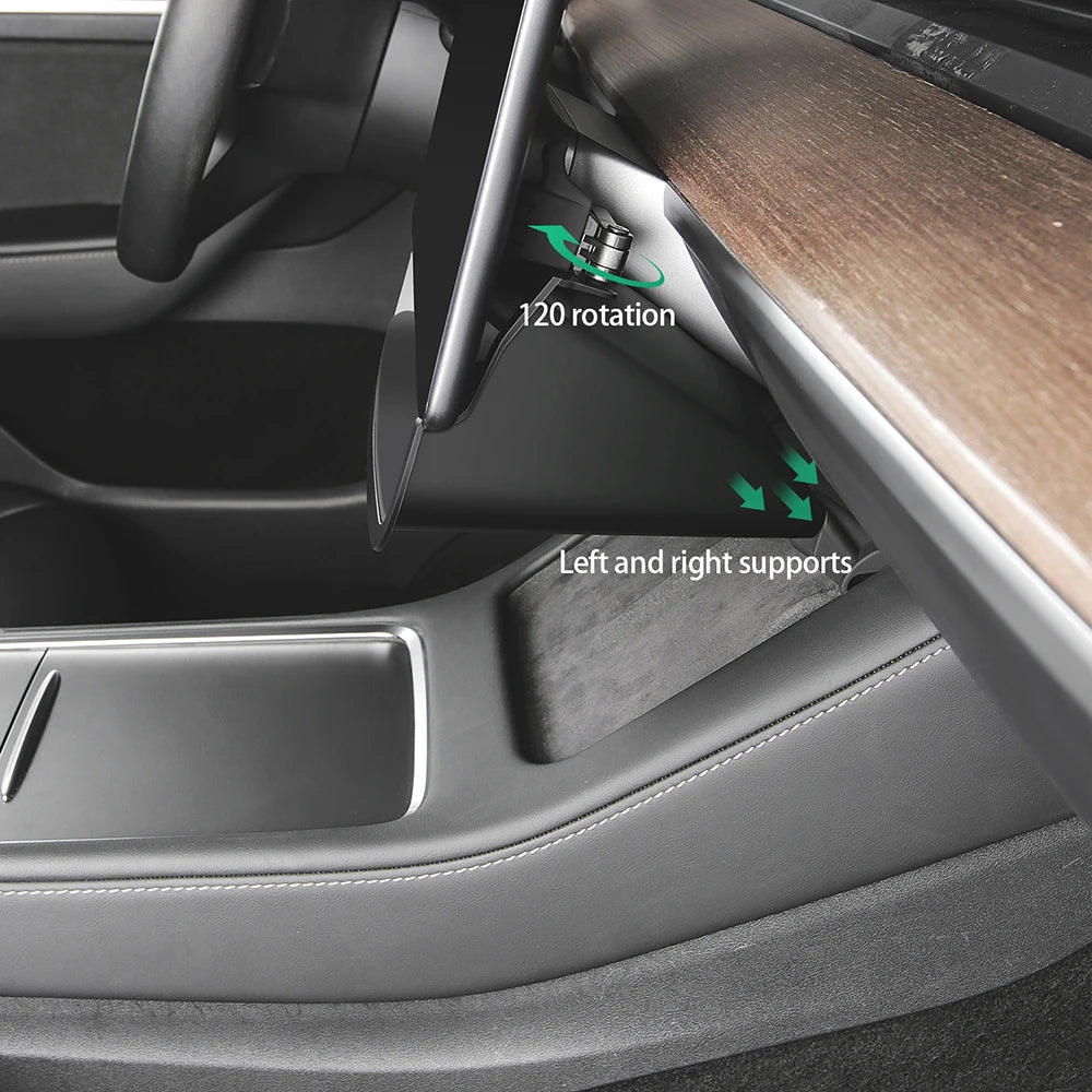 Boîte de rangement sous écran pour Tesla Model Y 3 S X