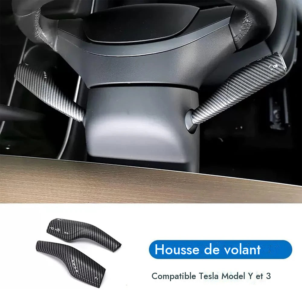 Cadre de volant Blanc pour Tesla model 3/Y — photo 7