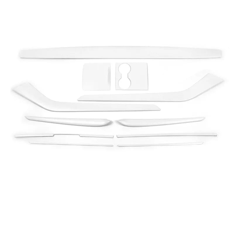 Revêtement de tableau de bord blanc pour Tesla Model Y