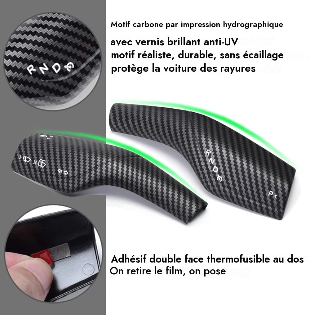 Cadre de volant fibre de carbone mat pour Tesla model 3/Y — photo 34